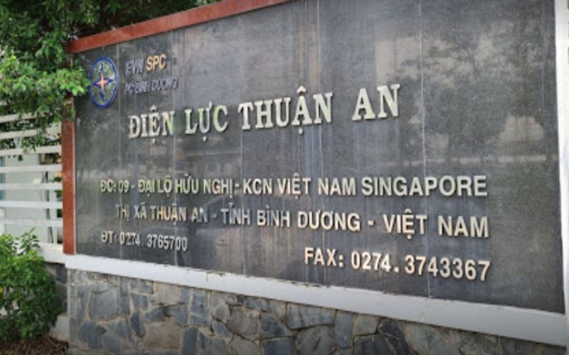 Lịch cắt điện Thuận An